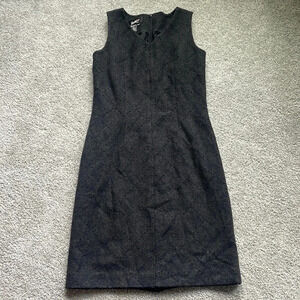Elegant Black Midi Dress